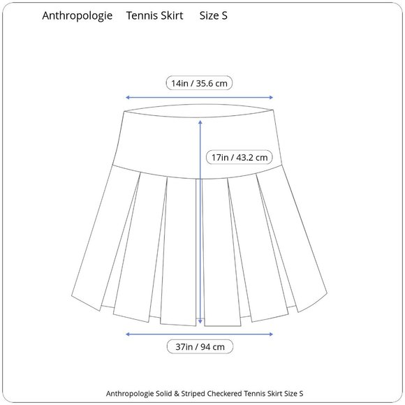 Anthropologie Solid & Striped Checkered Tennis Skirt - Picture 8 of 12